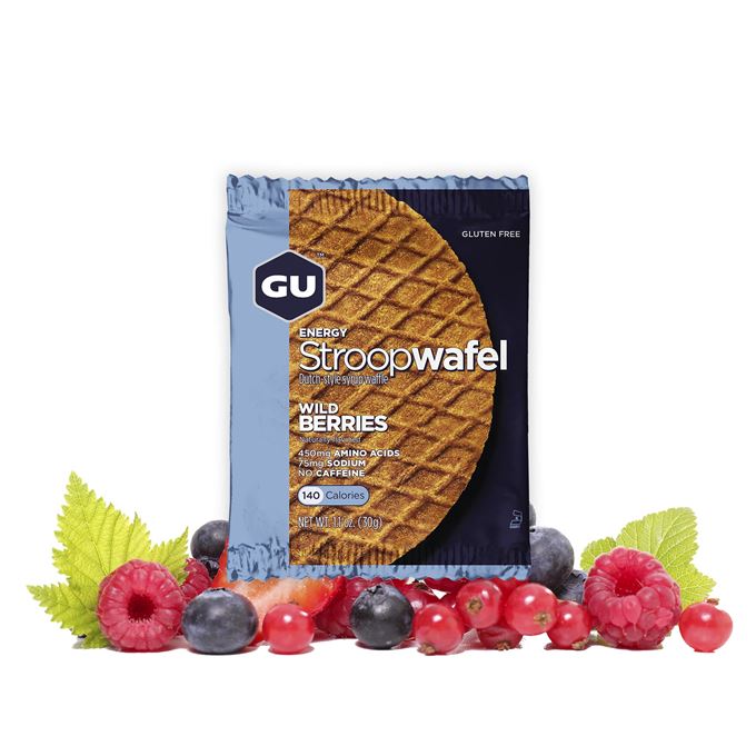 GU Energy Wafel Wild Berries (16ks v balení)