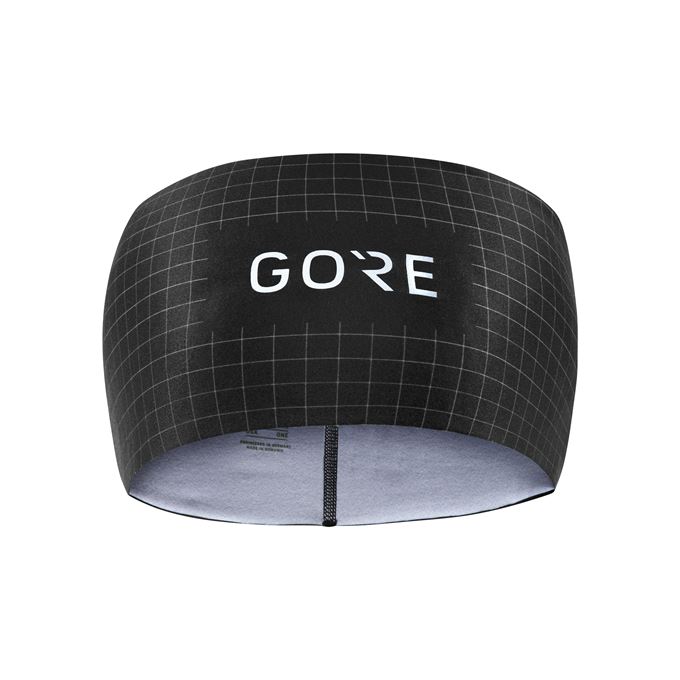 GORE M Grid Headband-black/urban grey