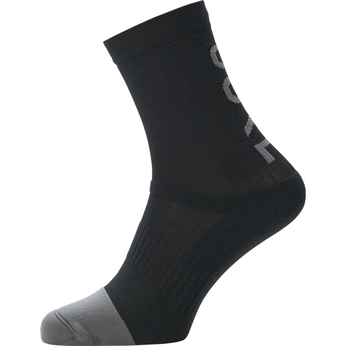 GORE M Mid Brand Socks-black/graphite grey-41/43