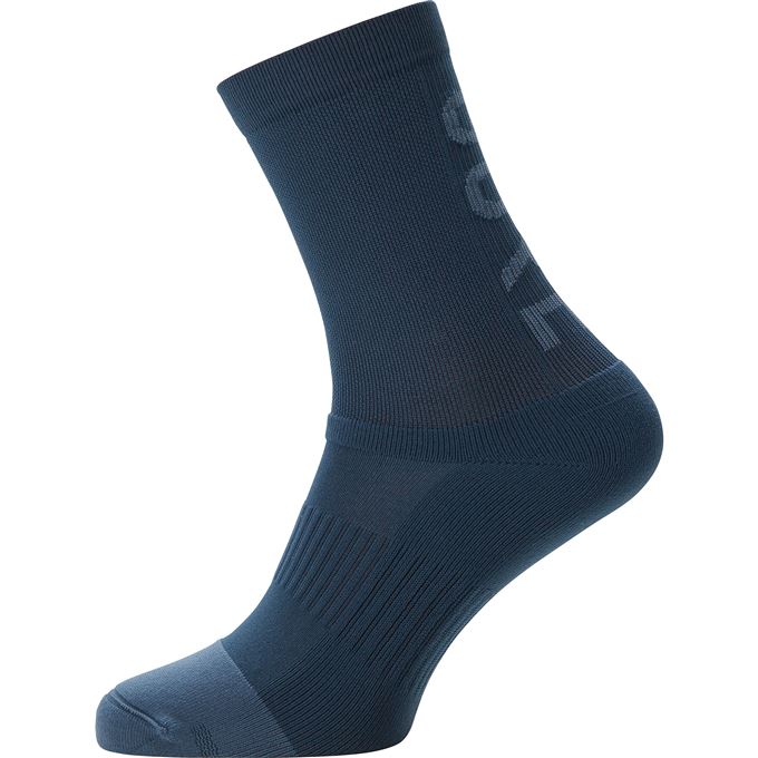 GORE M Mid Brand Socks-deep water blue-38/40