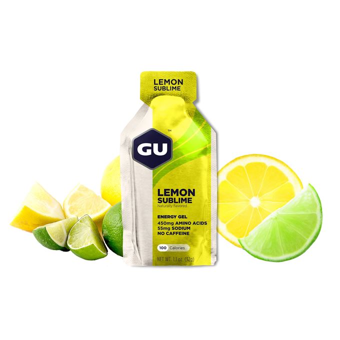 Výprodej-GU Energy Gel 32 g Lemonade 1 SÁČEK AKCE EXP 04/23