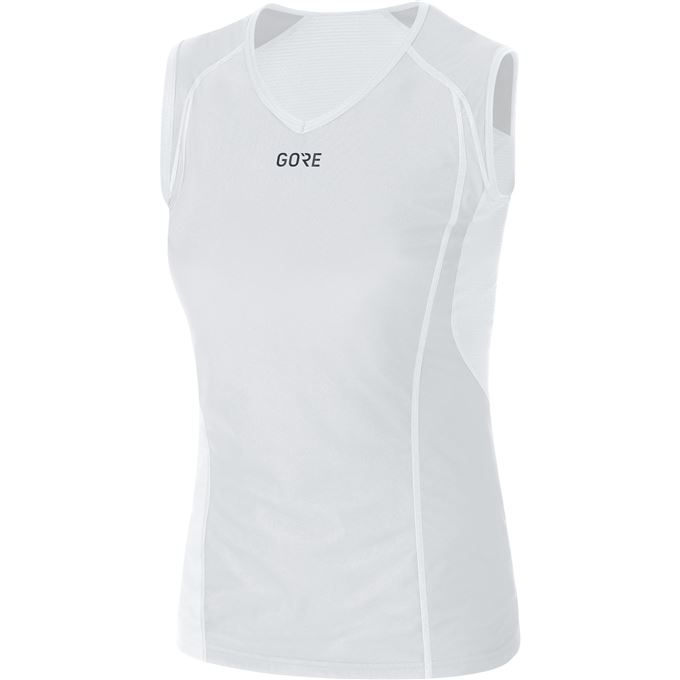 GORE M Women WS Base Layer S/L Shirt-light grey/white-42