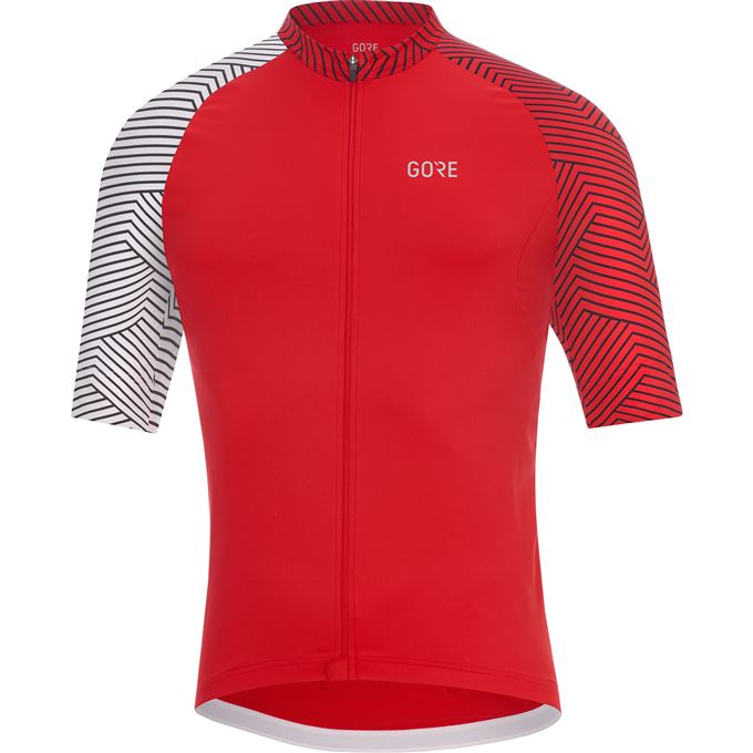 GORE C5 Optiline Jersey-red/white-XXL