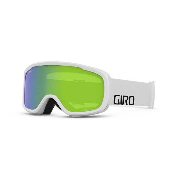 GIRO Cruz White Wordmark Loden Green