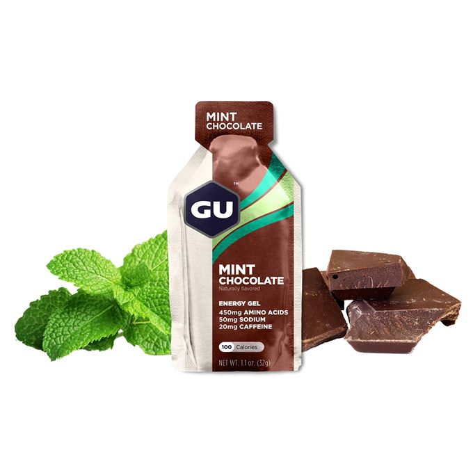 Výprodej-GU Energy Gel 32 g - Mint Chocolate AKCE EXP 04/23