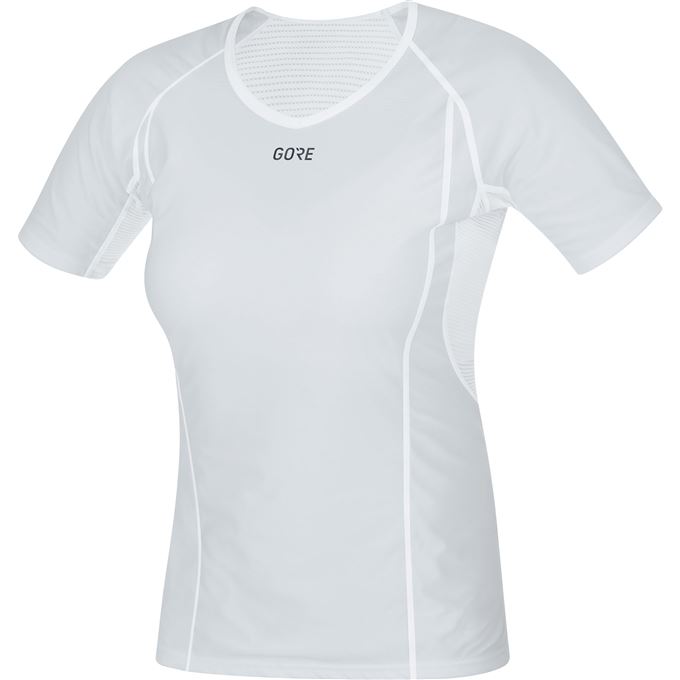 GORE M Women WS Base Layer Shirt-light grey/white-36