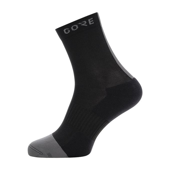 GORE M Mid Socks black/graphite grey 41-43/L